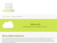 Tablet Screenshot of offshore-vps.net